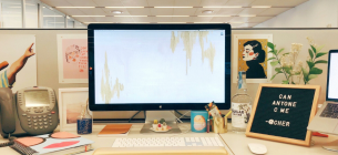 25 Inspirasi Desain Meja Kerja yang Nyaman dan Menarik